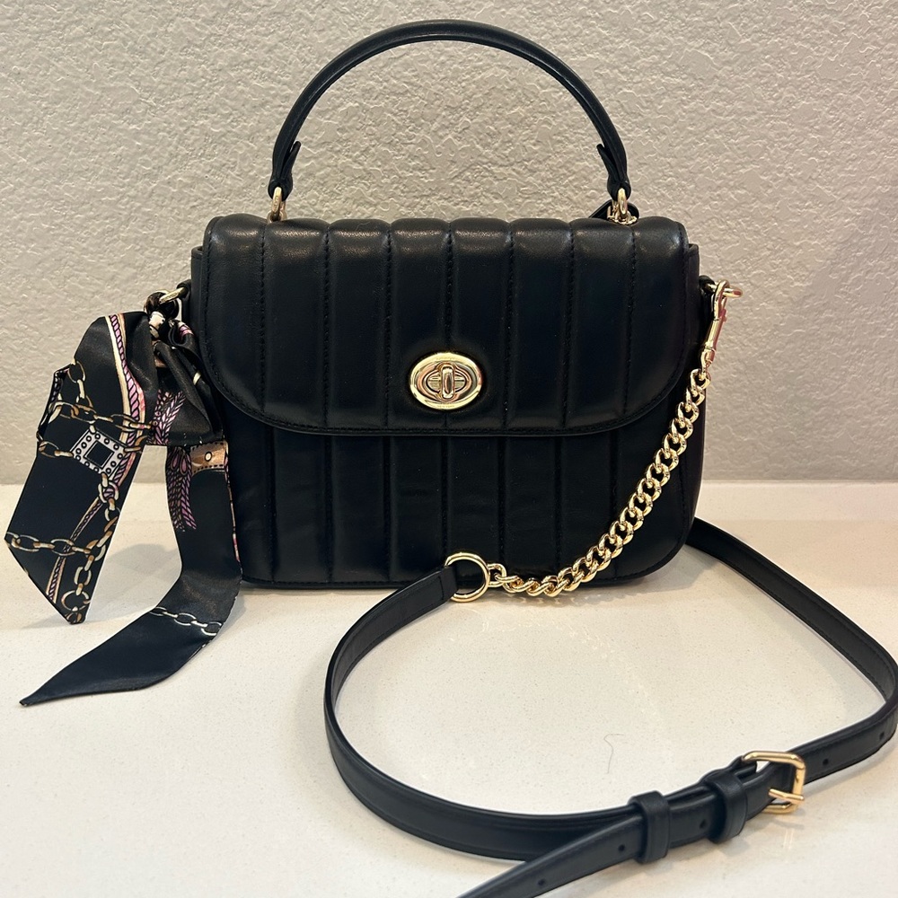 Coach Quilted Marlie Handbag